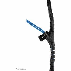 Ordonnateur de câble Neomounts - Noir - Manchon de Câble - Plastique
