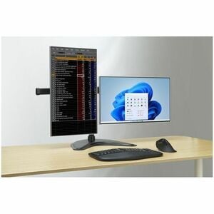 Kensington SmartFit Height Adjustable Monitor Stand - Up to 68.6 cm (27") Screen Support - 20 kg Load Capacity - Freestand