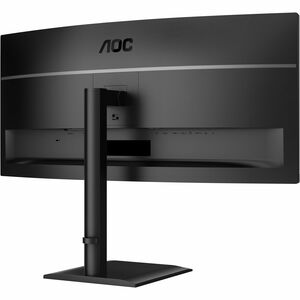 AOC CU34E4CV 34" Class UW-QHD Curved Screen LED Monitor - 21:9 - Black - 86.4 cm (34") Viewable - Vertical Alignment (VA) 