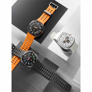 Samsung Galaxy Watch Ultra SM-L705F Smart Watch - 47.40 mm Case Height - 47.10 mm Case Width - Titanium White Body Color -