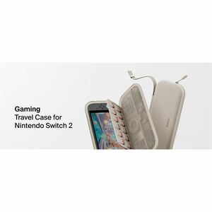 Belkin Tasche Nintendo Spielkonsole - Sand - Polyester Außenmaterial - Abriebfest, wasserabweisend, Kratzfest, Stoßfest, S