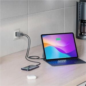 Alogic Rapid Power 45 W AC Adapter - 1 Pack - Universal Adapter - 2 USB Type-C - For iPhone, iPad Pro - 120 V AC, 230 V AC