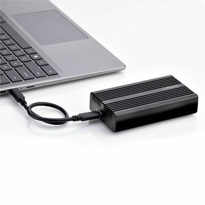 StarTech.com USB4 M.2 NVMe Enclosure, 40Gbps, External USB-C/Thunderbolt NVMe SSD Enclosure, B+M/M-Key - Ultra-fast USB4 N