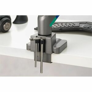 Montage de bureau Kensington SmartFit pour Moniteur - Gris - Horizontal - Réglable en hauteur - 2 Écran(s) supportés - 32"