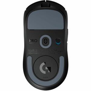 Logitech G PRO X SUPERLIGHT 2 SE 游戏鼠标 - 无线电频率 - USB 2.0 Type C - 5 按钮 - 黑 - 有线/无线 - 2.40 GHz - 可充电 - 44000 dpi - 滚轮