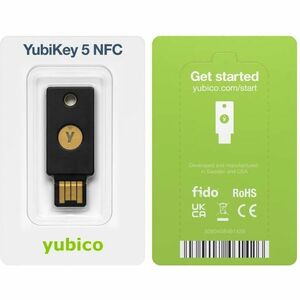 Yubico YubiKey 5 NFC - OTP, OATH, TOTP, HOTP, Open PGP Encryption