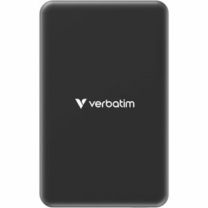 Power Bank Verbatim Charge 'n' Go Essentials - Nero - Per Dispositivo Android, Smartphone, iPhone - 1 x Tipo-C 20W - 5000 