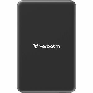 Power Bank Verbatim Charge 'n' Go Essentials - Nero - Per Dispositivo Android, Smartphone, iPhone - 1 x Tipo-C 20W - 10000