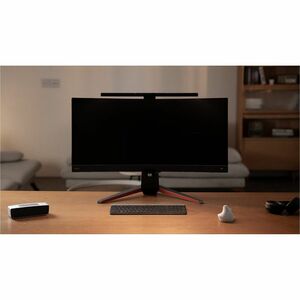 Lumière de moniteur BenQ ScreenBar Pro - Noir - Support pour bureau, Montable sur moniteur - 8,50 W - Ampoule LED Ampoule 