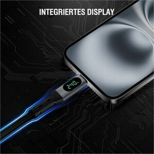 4smarts 541438. Kabellänge: 1,5 m. Anschluss 1: USB C, Anschluss 2: USB C, USB-Version: USB4 Gen 2x2, Max. Datenübertragun