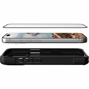 Urban Armor Gear Glass Tempered Glass Screen Protector for Apple iPhone 17 Pro - Ultra Clear - For iPhone 17 Pro - Fingerp