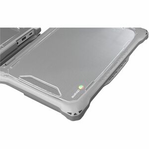 Carcaza deslizante Extreme Shell-F2 para HP X360 G4/G3 y x360 Fortis G3 de 11,6" (gris/transparente)