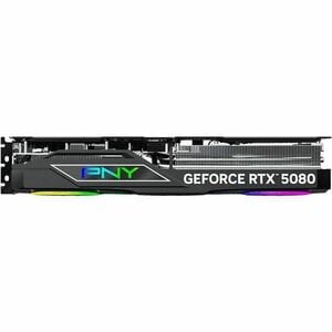 PNY NVIDIA GeForce RTX 5080 Graphic Card - 16 GB GDDR7 - Full-height - 7680 x 4320 - 2.30 GHz Core - 2.78 GHz Boost Clock 
