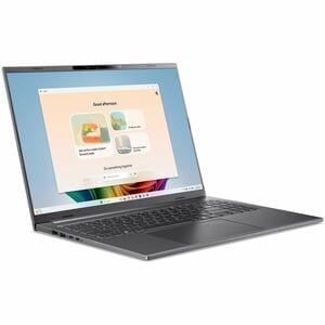 Acer Aspire 16 AI A16-11M A16-11M-X05M 40,6 cm (16 Zoll) Copilot+ PC Notebook - WUXGA - 120 Hz - Qualcomm Snapdragon X X1-