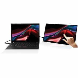 Monitor LED touchscreen Verbatim PMT-15 - 406,4 mm (16") Class - 16:9 - 6 ms - 39,6 cm (15,6") Viewable - Capacità - 10 Po