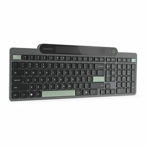 Lenovo Keyboard - Wireless Connectivity - Nordic - Black - Plunger Keyswitch - Bluetooth - 5.1 - 108 Key(s) - Windows 10, 