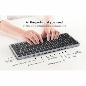 9-in-1 USB-C Keyboard Hub