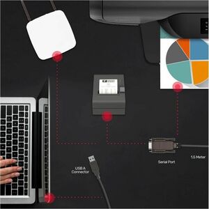 1.5m USB2.0 to Serial (DB9M) Converter