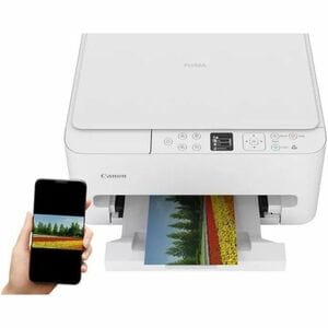 Canon PIXMA TS6550i Wired & Wireless Inkjet Multifunction Printer - Colour - Copier/Printer/Scanner - 1200 x 1200 dpi Prin