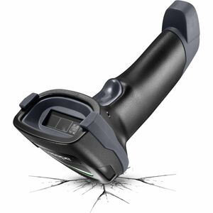 Adesso Wireless/Bluetooth/Wired 2D Barcode Scanner with Charging Cradle - Cable/Wireless Connectivity - 2D, 1D - CMOS - Bl