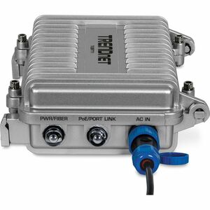 TRENDnet Industrial Outdoor 10G SFP+ to 10G PoE++ Media Converter (95W) - Network (RJ-45) - 1 x LC Ports - DuplexLC Port -