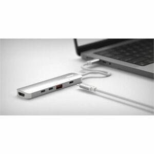 LINQ USB Type C Docking Station for Keyboard, Mouse, Tablet, Smartphone, Camera, Flash Drive - Charging Capability - Space