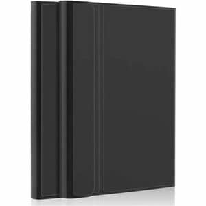 Just in Case Keyboard/Cover Case Samsung Galaxy Tab S10+, Galaxy Tab S9+, Galaxy Tab S9 FE+ Tablet - Black - Scratch Resis