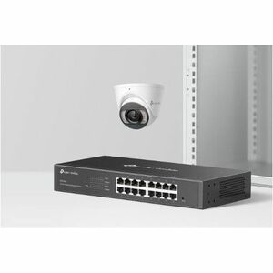 TP-Link Omada ES216G 16 Ports Manageable Ethernet Switch - Gigabit Ethernet - 10/100/1000Base-T - 2 Layer Supported - 8.40
