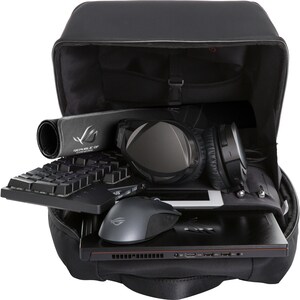 Estuche de transporte Asus ROG Ranger BP2500 (Mochila) para 39.6cm (15.6") Portátil - Negro - Interior resistente al agua,