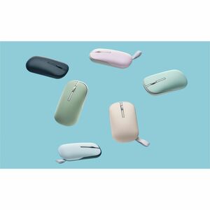 Mouse Asus Marshmallow MD100 - Frecuencia Bluetooth/Radio - USB - Óptico - 1 - Inalámbrico - 10m - 2.40GHz - 1600 dpi - Ru