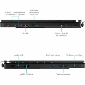 Notebook para juegos 2 en 1 Desmontable - Asus ROG Flow Z13 GZ302 GZ302EA-RU062W 34cm (13.4") Pantalla Táctil Copilot+ PC 