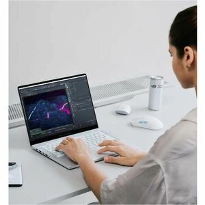 GA403UM-QS005W - AMD R9 270 - RAM 32GB LPDDR5 - 1TB SSD - Nvidia RTX 5060 8GB - Win11 - OLED - 14in 2.8K - White - Garanti