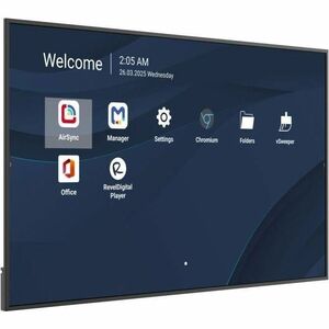 ViewSonic CDE8614-2C 2184.40 mm LCD Digital Signage Display - 24 Hours/7 Days Operation - Energy Star - Thin Film Transist