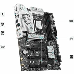 MSI B860 GAMING PLUS WIFI Gaming Desktop Motherboard - Intel B860 Chipset - Socket LGA-1851 - ATX - Core Ultra Processor S