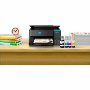 Epson ET-2950 Wireless EcoTank Inkjet Multifunction Printer - Colour - Copier/Printer/Scanner - 15 ppm Mono/8 ppm Color Pr