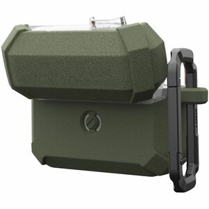Urban Armor Gear Plasma Carrying Case Apple AirPods Pro 3 - Olive - Shock Resistant, Drop Resistant, Scratch Resistant, Sh