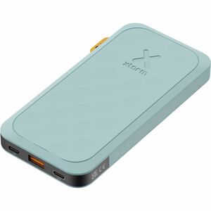 Xtorm Fuel Power Bank - Teal Blue - For iPhone, Mobile Device - 1 x Type-C 18W, 1 x Type-C 20W - Lithium Polymer (Li-Polym