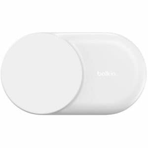 Belkin UltraCharge Induktionsladegerät - Weiß - für Qi2-fähiges Gerät, iPhone, AirPod, Smartwatch - Eingangsstecker: USB -