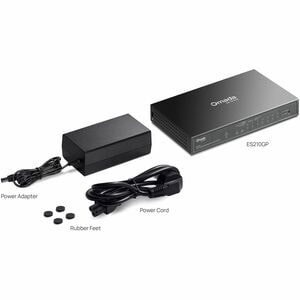 Omada 10-Port Gigabit Easy Managed Switch with 8-Port PoE+ - 10 Ports - Manageable - Gigabit Ethernet - 10/100/1000Base-T,