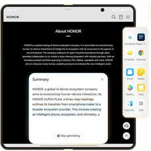 Honor Magic V5 512 GB Smartphone - 20,2 cm (8 Zoll) Flexibler faltbarer Bildschirm LTPO OLED - Octa-Core (OryonDual-Core 4