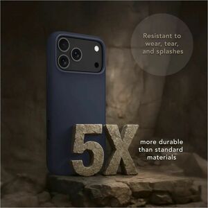 dbramante1928 ApS Roskilde Case for Apple iPhone 17 Pro Max Smartphone - Deep Water - Soft-touch - Scratch Resistant, Stai