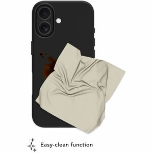 dbramante1928 ApS Roskilde Case for Apple iPhone 17 Smartphone - Midnight - Soft-touch - Stain Resistant, Scratch Resistan