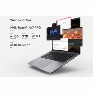 Asus ExpertBook P3 PM3406 PM3406CKA-P7321-CA 14" Copilot+ PC Notebook - WQXGA - AMD Ryzen AI 7 350 - 32 GB - 1 TB SSD - Mi
