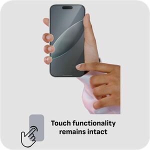 Just in Case Tempered Glass Screen Protector for Apple iPhone 17 Air, iPhone Air - Transparent - 1 Pack - For OLED iPhone 