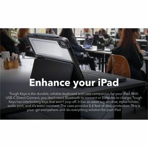 ZAGG-KB-Tough Keys-Apple-iPad (A16/Gen10)-FG-BLK-UK-retail
