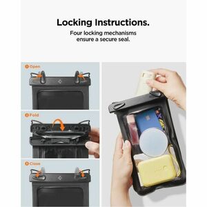 Spigen Aqua Shield Carrying Case (Pouch) Apple, Google, Sony, Sharp, Samsung iPhone 16, iPhone 15, iPhone 14, iPhone 13, i