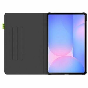 Gecko Covers Carrying Case Samsung Galaxy Tab S10 FE+ Tablet - Black - Moisture Resistant - Vegan Leather, Cactus Leather 