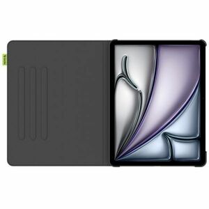 Gecko Covers Carrying Case (Book Fold) for 33 cm (13") Apple iPad Air 13 (2025) Tablet - Black - Moisture Resistant - Cact