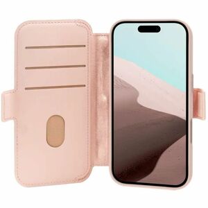 dbramante1928 ApS Lynge Carrying Case (Wallet) Apple iPhone 17 Smartphone - Pink Sand - Stain Resistant - Leather Body - 1
