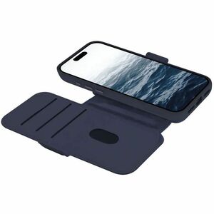 dbramante1928 ApS Lynge Carrying Case (Wallet) Apple iPhone 17 Pro Max Smartphone - Deep Water - Stain Resistant - Plastic